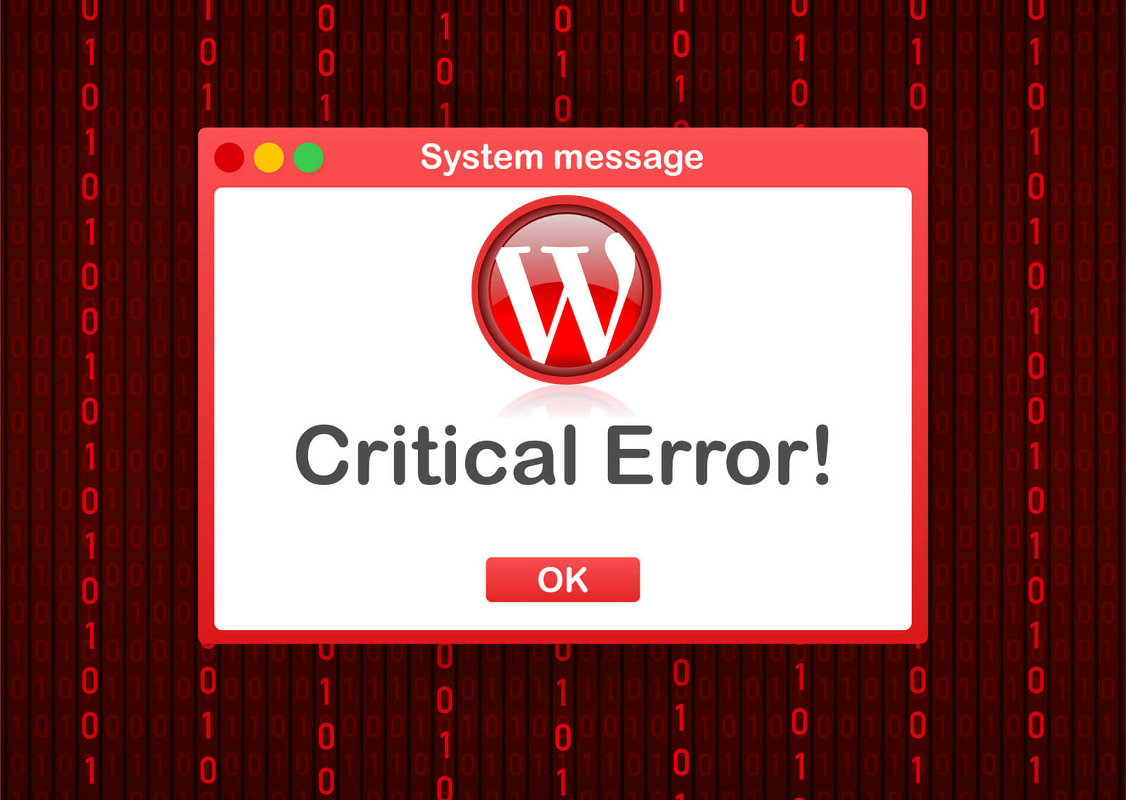 אירעה שגיאה קריטית באתר אירעה שגיאה קריטית באתר שלך