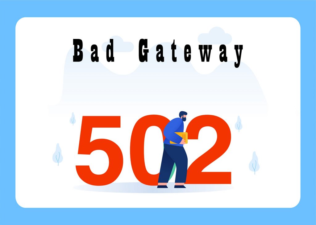שגיאת 502 Bad Gateway