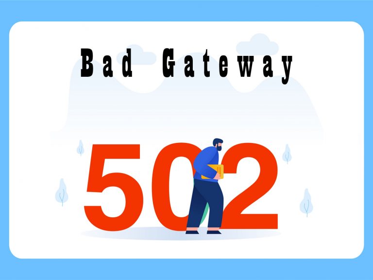 שגיאת 502 Bad Gateway